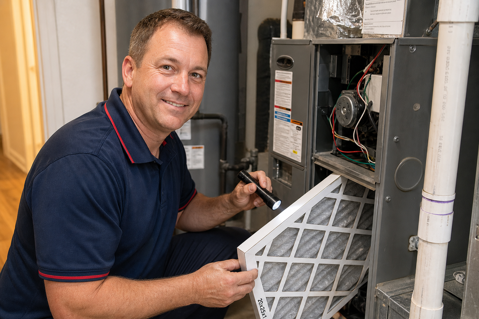 Sanchez Heating & A/C technician